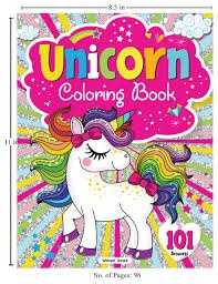 Unicorn Colouring Book