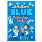 The Brilliant Blue Colouring Book