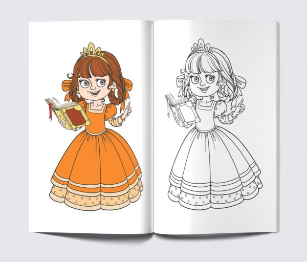 Princess Colouring Book Giant