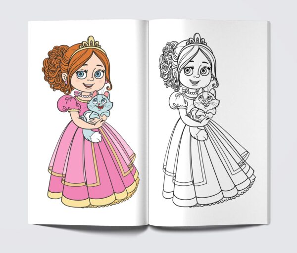 Princess Colouring Book Giant