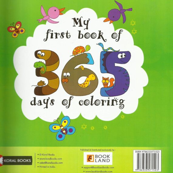 My First 365 Days of Coloring Book