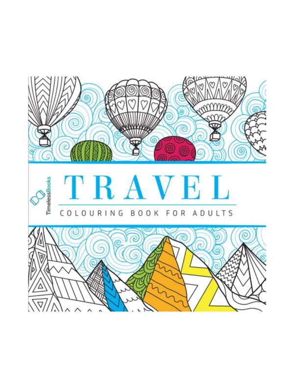 Travel Colouring Book for Adult