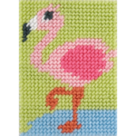 DMC Half Stitch Tapestry Kit - Flamingo