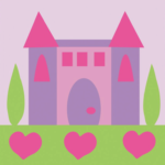 DMC Half Stitch Tapestry Kit - Princess Castle