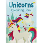 Unicorns Colouring Book(Blue)