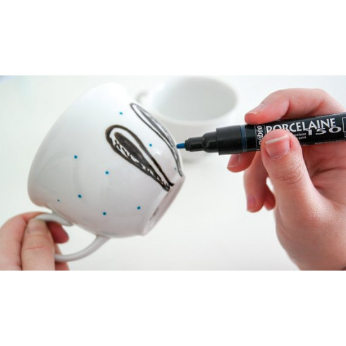 Set Porcelaine 150 6 Fine 0.7Mm Tip Mark Pop