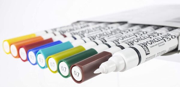 Porcelaine 150 Box 9 Markers Assorted 1.2Mm