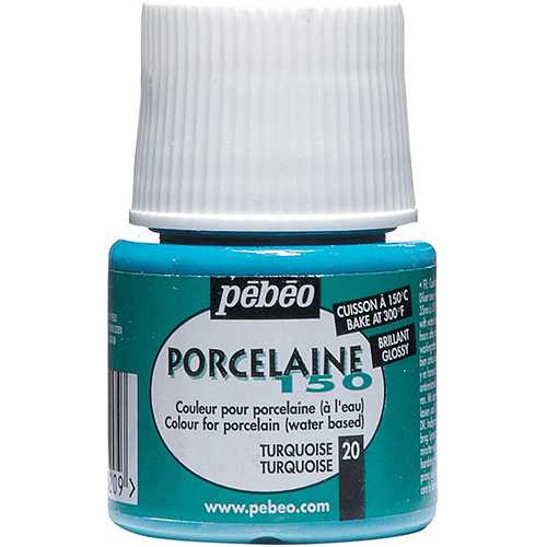 Porcelaine 150 45 Ml Turquoise