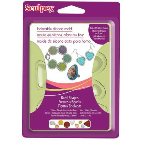 Polyform Sculpey Bakeable Silicone mold Bezel