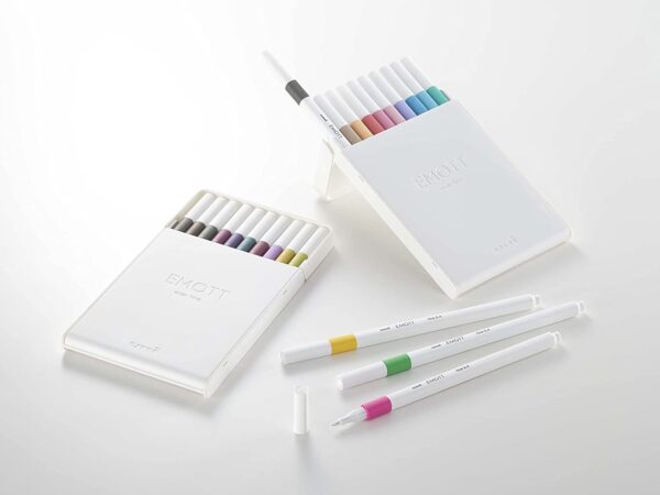 Uni Emot Color Felt Tip Pen, 10 color set , No.3