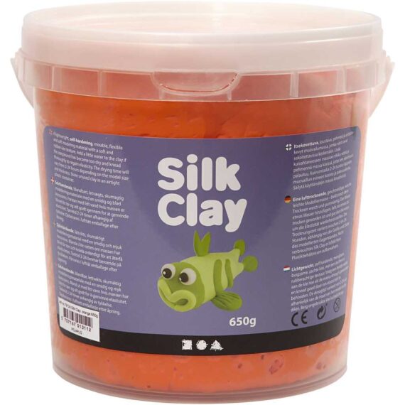 Silk Clay, 650g - orange