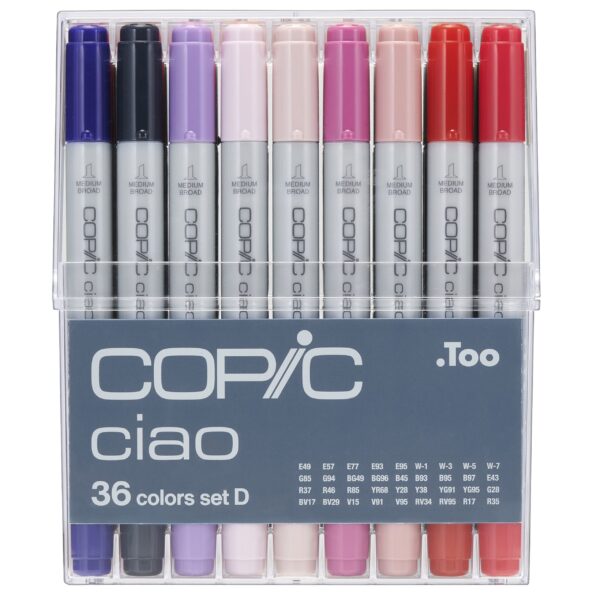 Copic Ciao SET D 36pcs