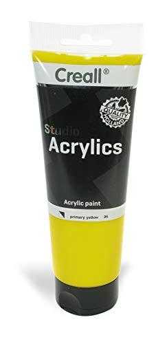 Acrylic Studio tube 250ml Primary Yellow