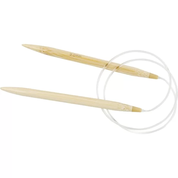 Circular Knitting Needle, no. 9, L: 80 cm, 1 pc