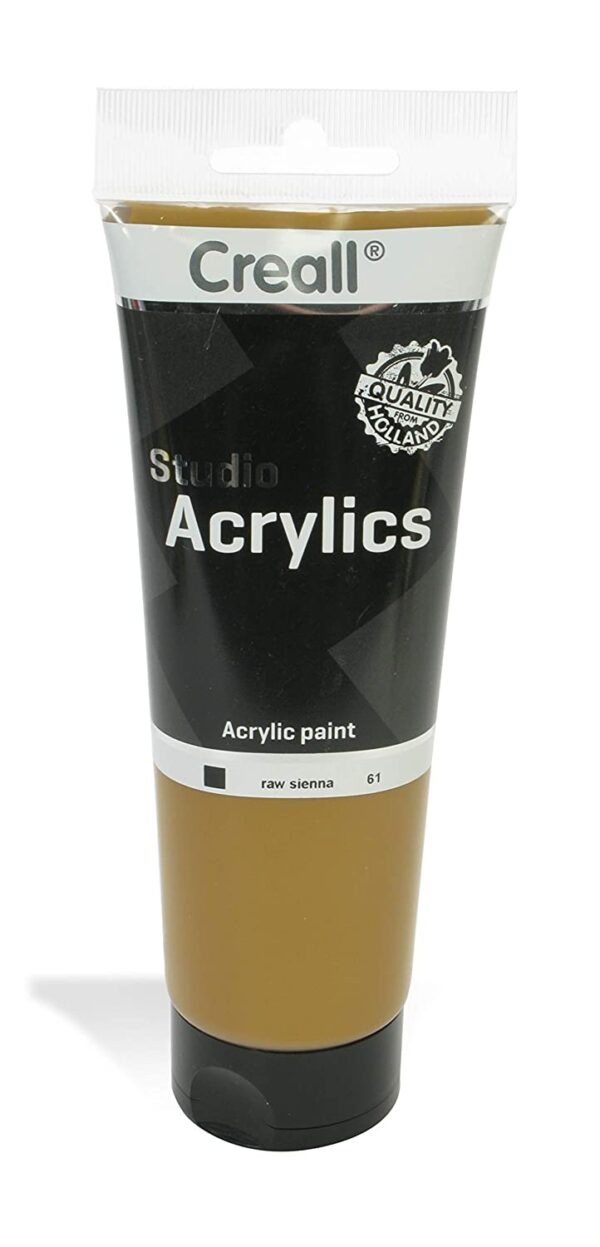 Acrylic Studio tube 250ml Raw Sienna