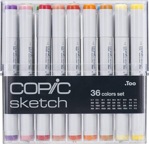 Copic Sketch Basis Set 36 pcs