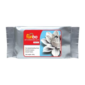 Funbo Air Hardening Clay 500g - White