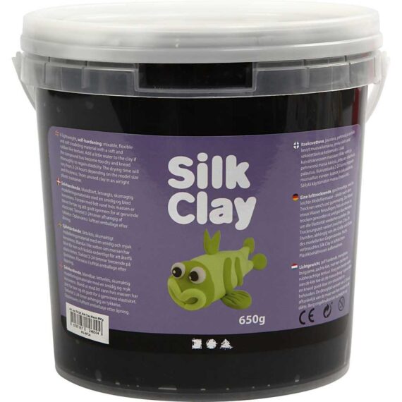Silk Clay, 650g - Black