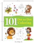 101 Dot to Dot Colouring