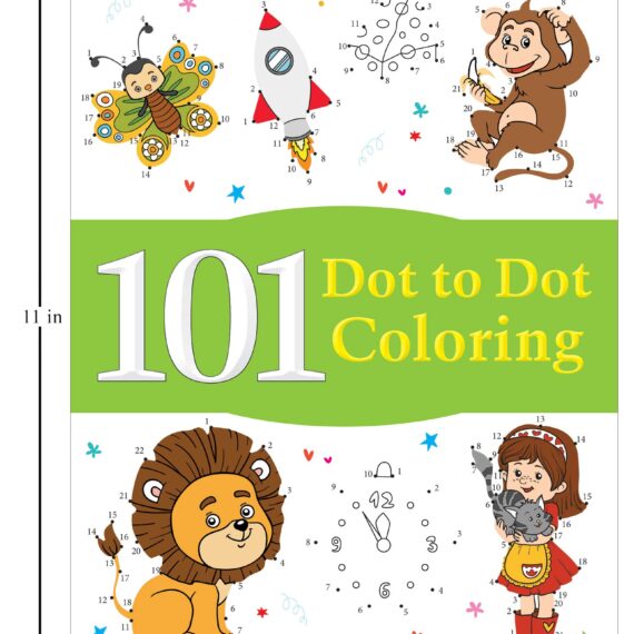 101 Dot to Dot Colouring