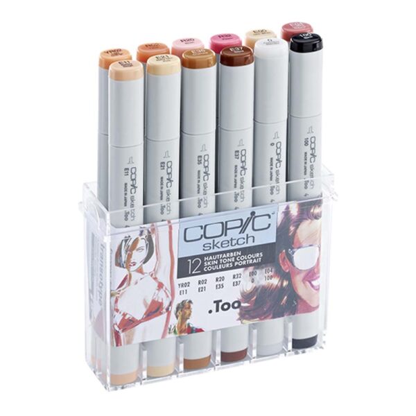 Copic Sketch SET 12 SKIN TONE COLOR