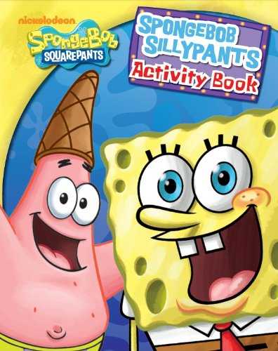 Spongebob Squarepants Sillypants Activity Book stickered stock - Art ...