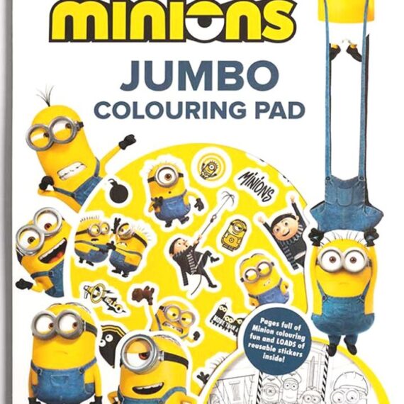 Minions  Jumbo Colouring Pad