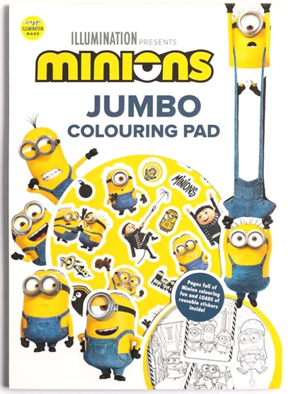 Minions  Jumbo Colouring Pad