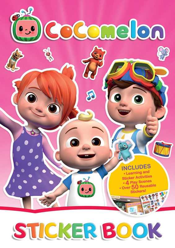 Cocomelon Sticker Activity Book