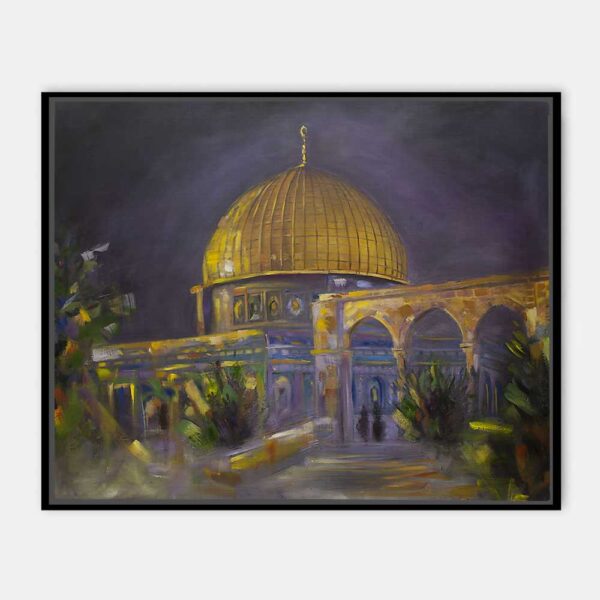 Al Quds Painting Print on Canvas