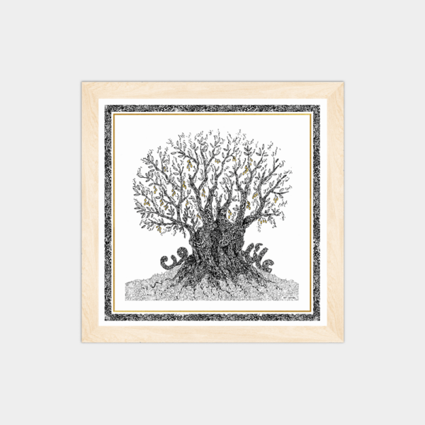 Doodle Olive Tree