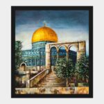 Al Aqsa Mosque Painting Framed