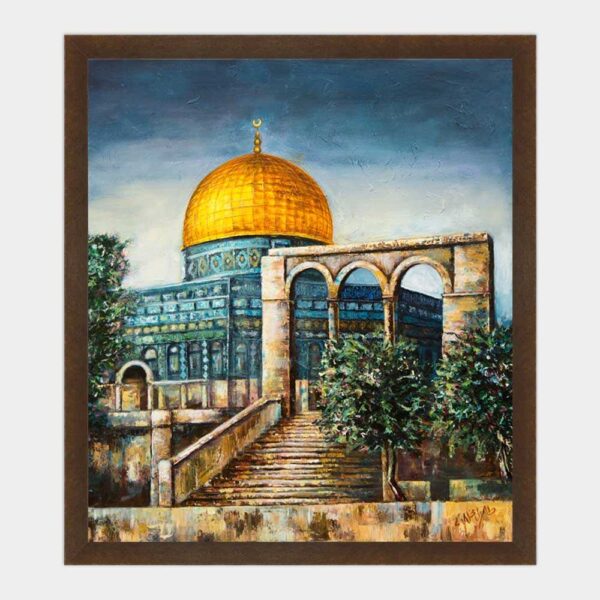 Al Aqsa Mosque Painting Framed