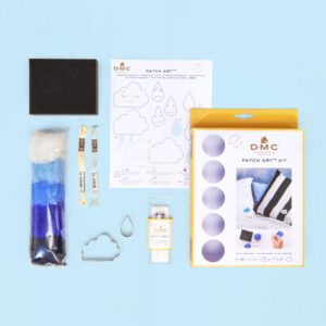 DMC Patch Art Felting Kit - Cloud & Rain