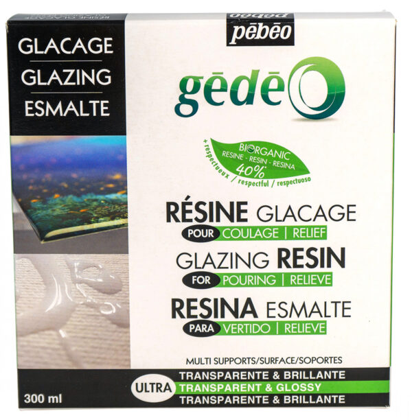 Gedeo Kit Glazing Bio Resin 300 Ml