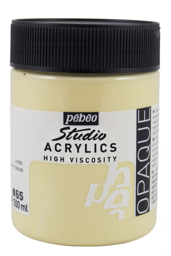 Studio Acrylics Fine Acrylic 500 Ml Buff Titanium