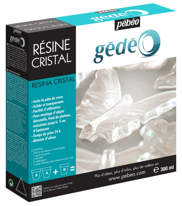 Gedeo Kit Crystal Resin 300 Ml