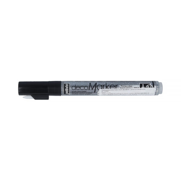 Acrylic Marker Extra Fine 0,7 Mm Tip Precious Silver