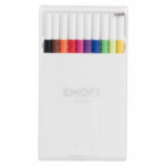 Uni Emot Color Felt Tip Pen, 10 color set , No.1