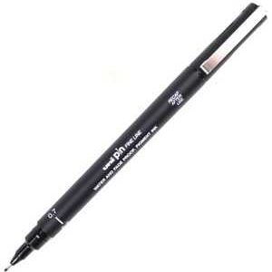 Uni pin fine line drawing pen black 07