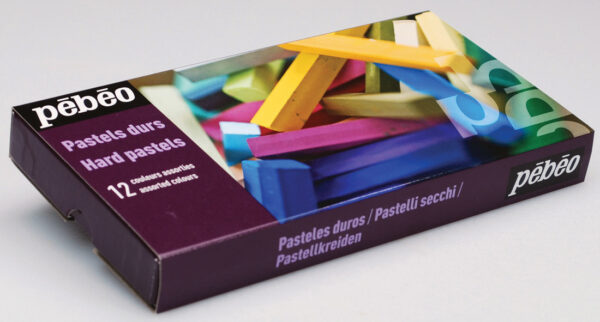 Hard Pastels Box Of 12 Assorted