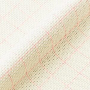 DMC Charles Craft Magic Guide Aida Cross Stitch Fabric, Roll Pack, 14ct, 38 cm. x 46 cm. (Ecru)