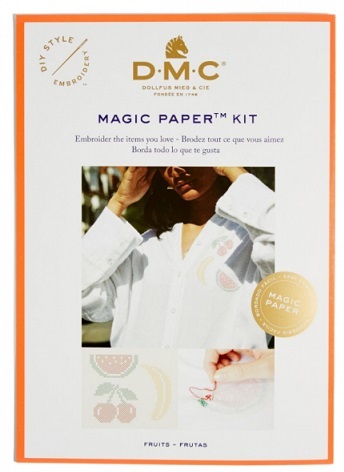 DMC Magic Paper Cross Stitch Kit - Fruits