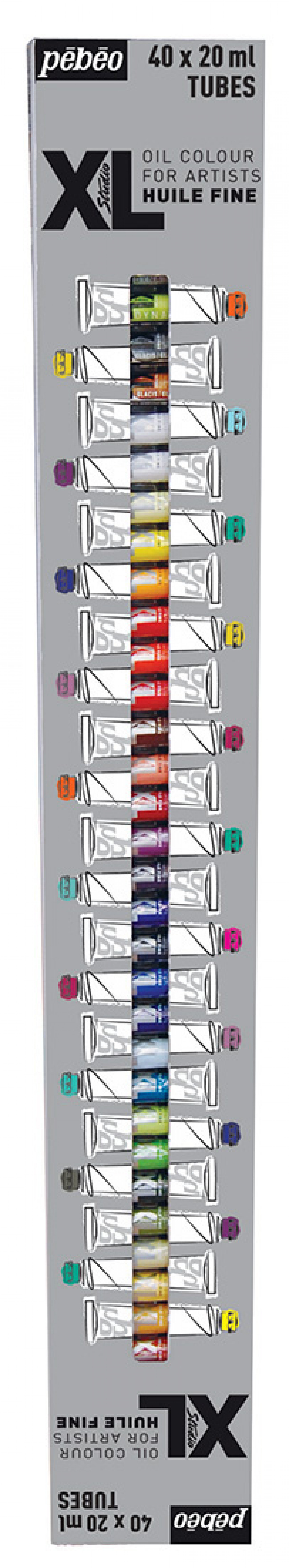 Xl Fine Oil Set 40 Assorted 20 Ml Tubes