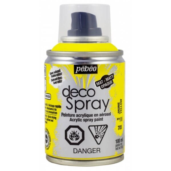 Decospray Matt 100 Ml Yellow