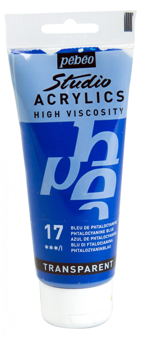 Studio Acrylics Fine Acrylic 100 Ml Phthalocyanine Blue