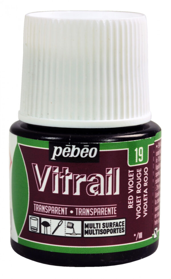 Vitrail Transparent 45 Ml Red Violet