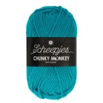 Scheepjes Chunky Monkey Anti Pilling Yarn - Deep Turquoise (2012)