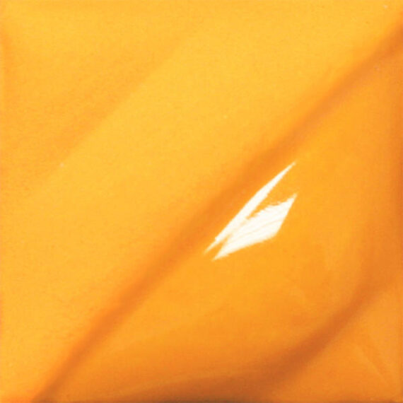 Amaco Velvet Underglaze V-390  2 Oz  Bright Orange