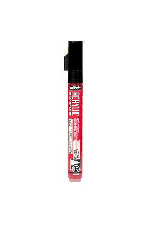 Acrylic Marker Fine 1,2 Mm Tip Red